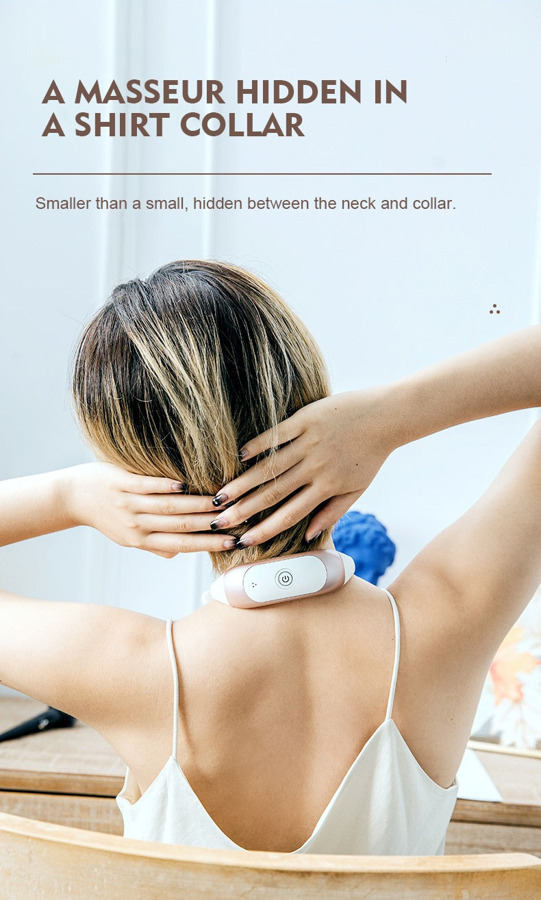 Smart Cervical Massager Neck Shoulder Therapy Pulse Heating Neck Massager | MZ-NM05