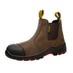 Zhengu Composite Toe Safety Shoes European Standard Slip-On Work Boots Anti-Puncture & Electrical Hazard Protection | L603