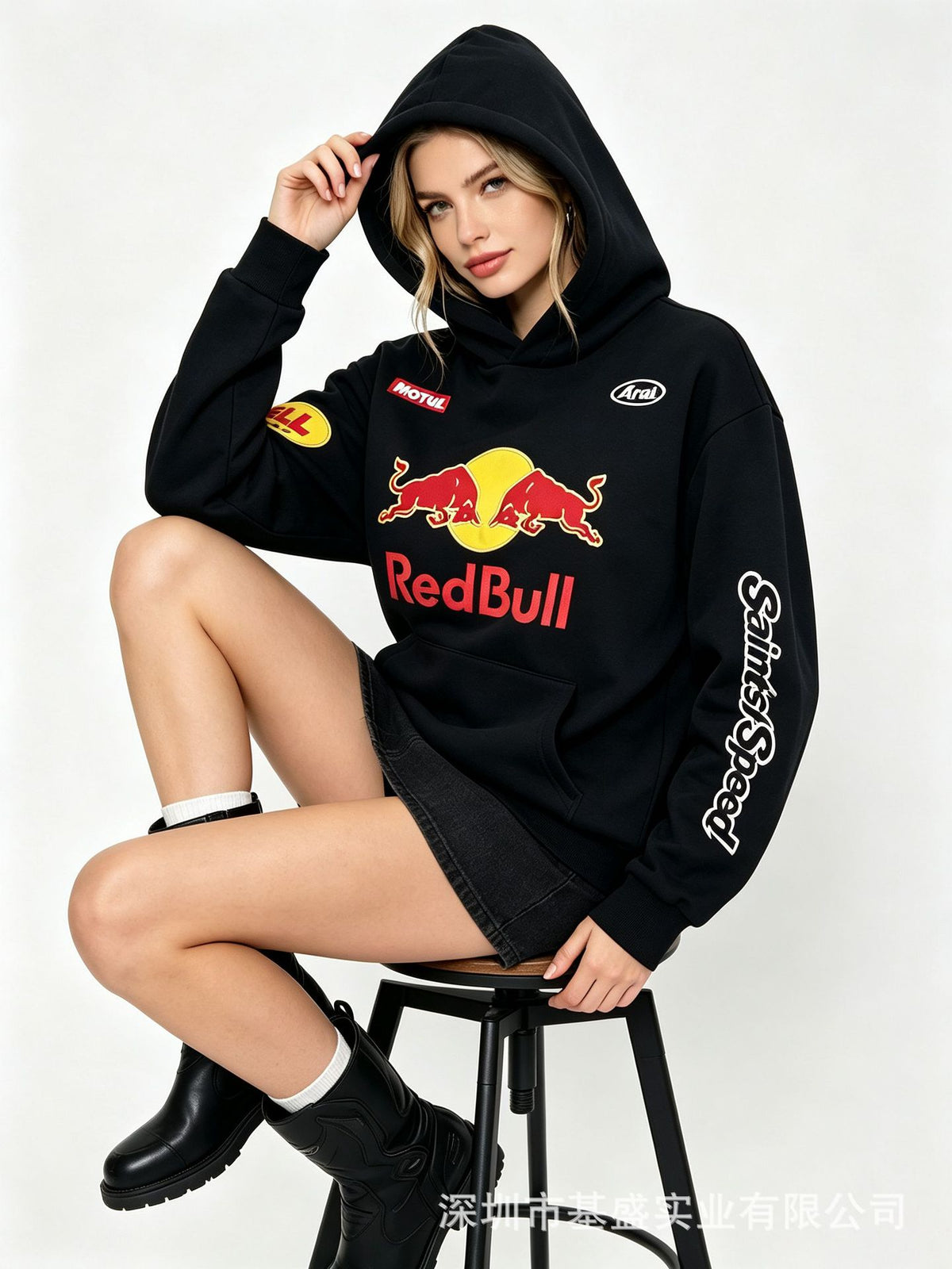 F1 Racing Embroidered Hoodie RedBull, Porsche, Mercedes, BMW & Subaru Styles Jacket | Unisex Streetwear Pullover Sweatshirt