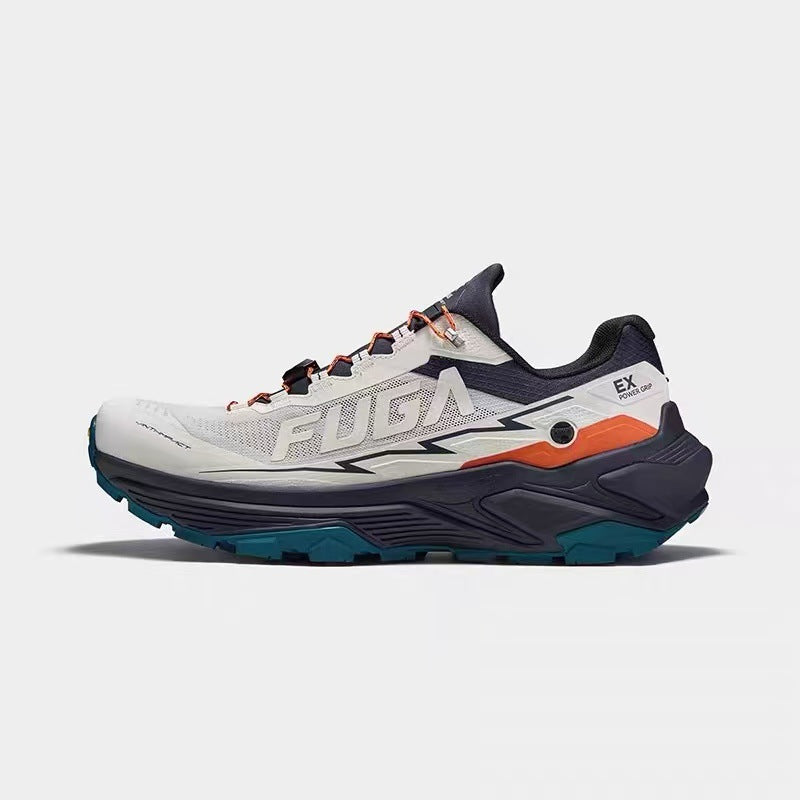FUGA EX3 Trail Running Shoes Vibram Megagrip Outsole Breathable Water-Resistant Men's Hiking & Trail Runners Trainers