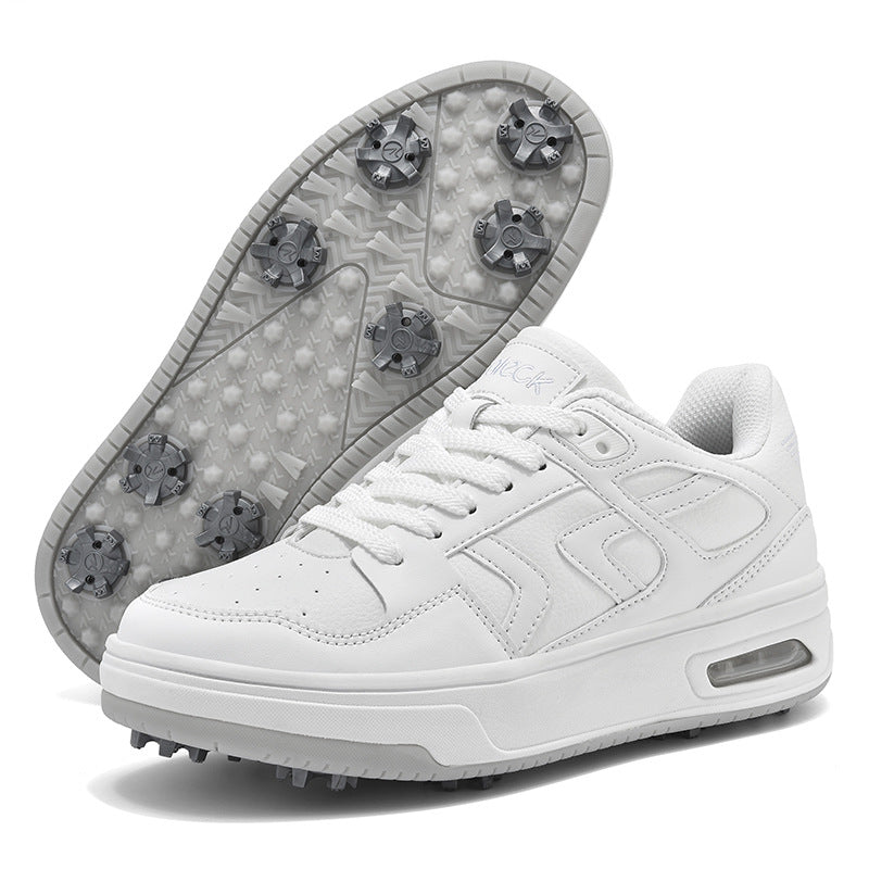 Unisex Waterproof Anti-slip Golf Shoes Professional Spiked Sneakers Athletic Casual Trainers| X73