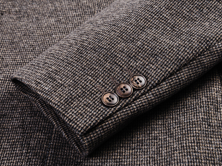 Men's Wool Blend Suit Blazer | 2025 Autumn Winter Premium Business Suit Jacket | Mid-Weight Formal Office Wear | 2513-398