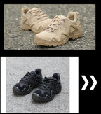 JLXY Tactical Desert Combat Boots Waterproof Insulated Winter Hiking Boots High-Top Outdoor Military Footwear
