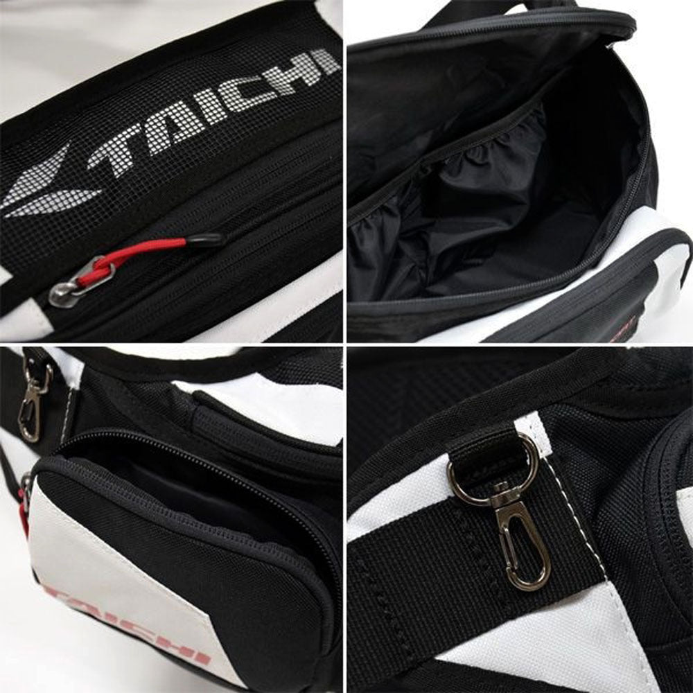 Waterproof Motorcycle Waist Bag | Motocross Race Belt Bag with Rain Cover Rider's Outdoor Crossbody Pack