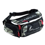 Waterproof Motorcycle Waist Bag | Motocross Race Belt Bag with Rain Cover Rider's Outdoor Crossbody Pack