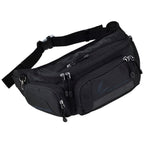 Waterproof Motorcycle Waist Bag | Motocross Race Belt Bag with Rain Cover Rider's Outdoor Crossbody Pack