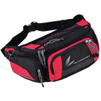 Waterproof Motorcycle Waist Bag | Motocross Race Belt Bag with Rain Cover Rider's Outdoor Crossbody Pack