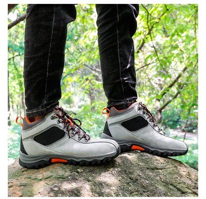 High Top Men Trekking Shoes Outdoor Waterproof Hiking Boots | B2024