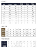 Men's 3 Pieces Suits Smart Fit Formal Business Wedding Tuxedo Blazer Vest & Trouser Set | Available in 11 Colours