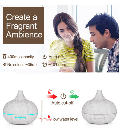 Smart Air Humidifier & Home Diffuser Stylish Aroma Mist for Comfortable Living | yx025