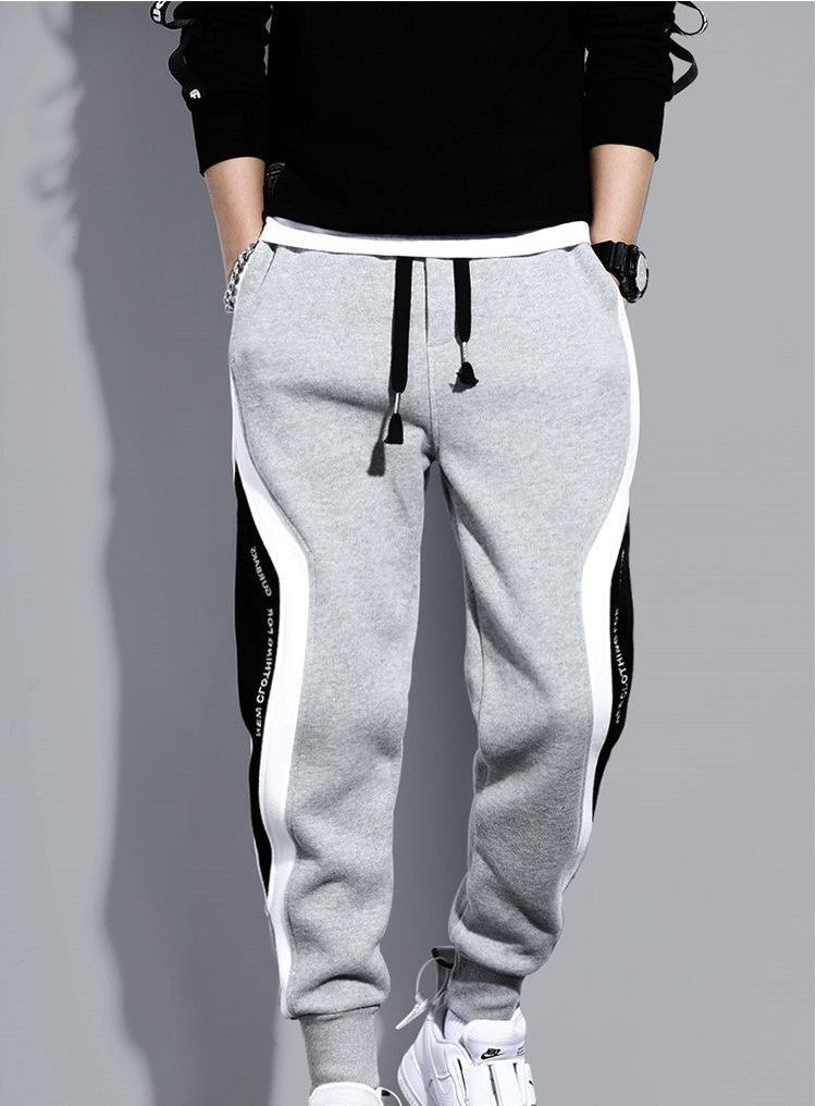 Men's Sports Trousers Stretch Pants Slim Jogging Training Running Sweatpants | K905