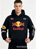 F1 Racing Embroidered Hoodie RedBull, Porsche, Mercedes, BMW & Subaru Styles Jacket | Unisex Streetwear Pullover Sweatshirt