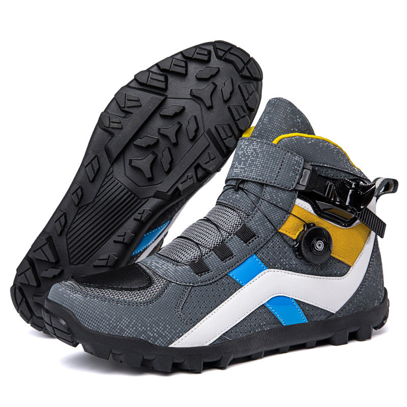 Motorcycle Riding Shoes | Unisex All-Season Urban Street Bike Boots | Casual Biker Sneakers | JC-1988