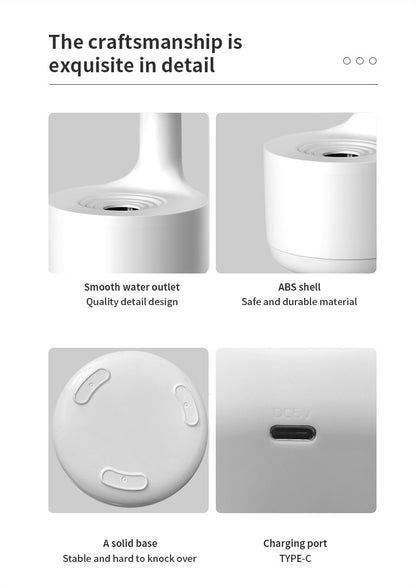 Counter Gravity Air Humidifier Water Drop Back Flow High Technology Diffuser | PT-599