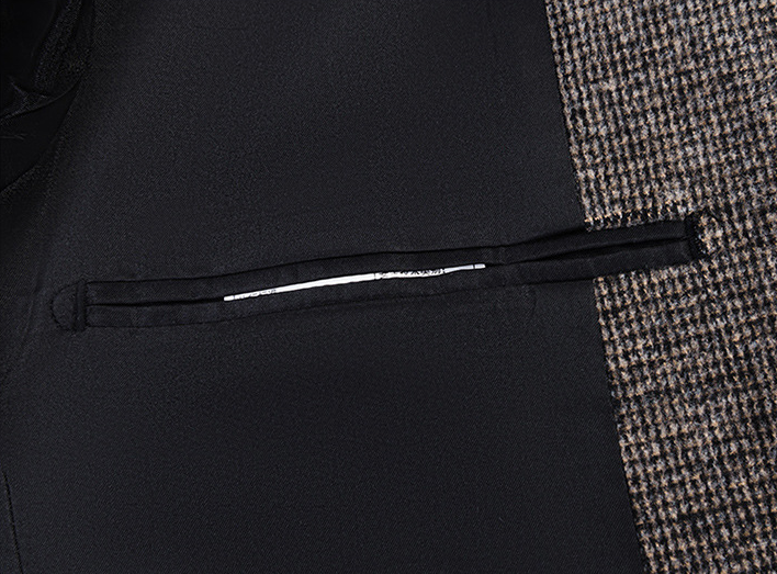 Men's Wool Blend Suit Blazer | 2025 Autumn Winter Premium Business Suit Jacket | Mid-Weight Formal Office Wear | 2513-398