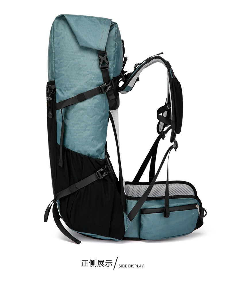 Royal Mountain 40L+10 Roll-Top Backpack – Expandable Hiking Rucksack UK | 1316