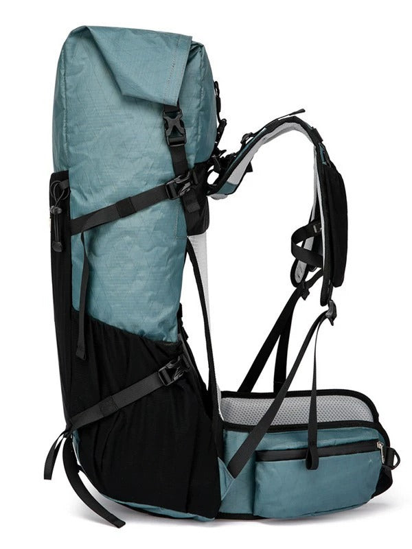 Royal Mountain 40L+10 Roll-Top Backpack – Expandable Hiking Rucksack UK | 1316