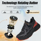 Men's Steel Toe Safety Boots: Anti-Smash & Anti-Puncture Kevlar Sole Protection Safety Boots | 7928