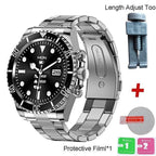 Men's Watch Steel Strap BT Call Smart Watch Rolex Style Business Sports Smart Watch | AW-12