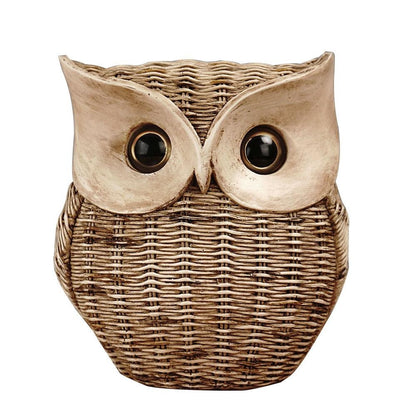 Resin Creative Owl Ornaments Nordic Bird Model Crafts for Living Room Home Décor | RDW001