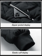 Men's Bomber Jacket – Casual Thick Cotton Padded Slim Fit Coat for Ultimate Comfort & Style | 519