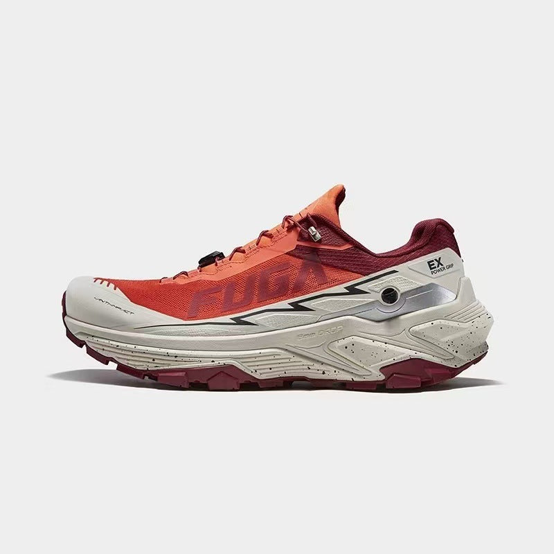 FUGA EX3 Trail Running Shoes Vibram Megagrip Outsole Breathable Water-Resistant Men's Hiking & Trail Runners Trainers