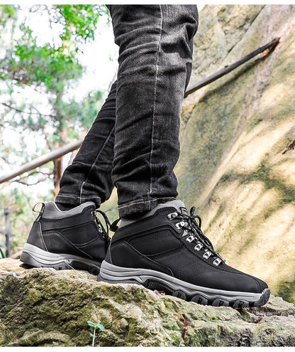 High Top Men Trekking Shoes Outdoor Waterproof Hiking Boots | B2024