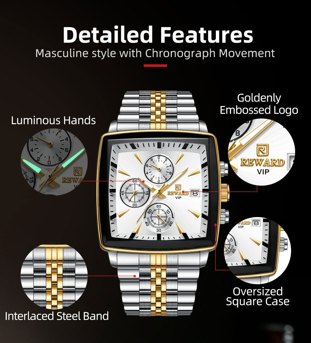 Mens watches with luminous on sale hands