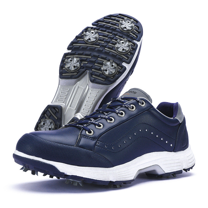Thestron 716 Men's Big Size Spiked Golf Shoes | Size 39-49 (UK 6-14) | All-Terrain Performance Footwear | 716