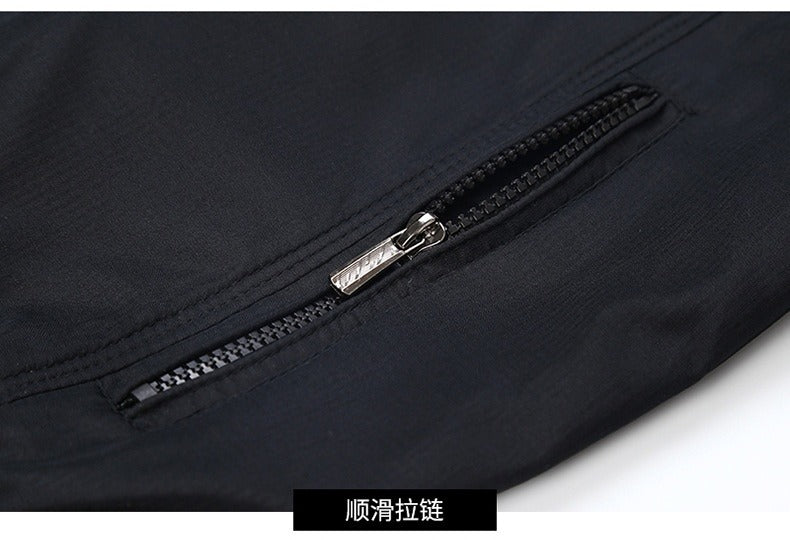 Men Solid Color Zipper Jackets Stand Collar Casual Outwear Tops Coat Jacket | S1268