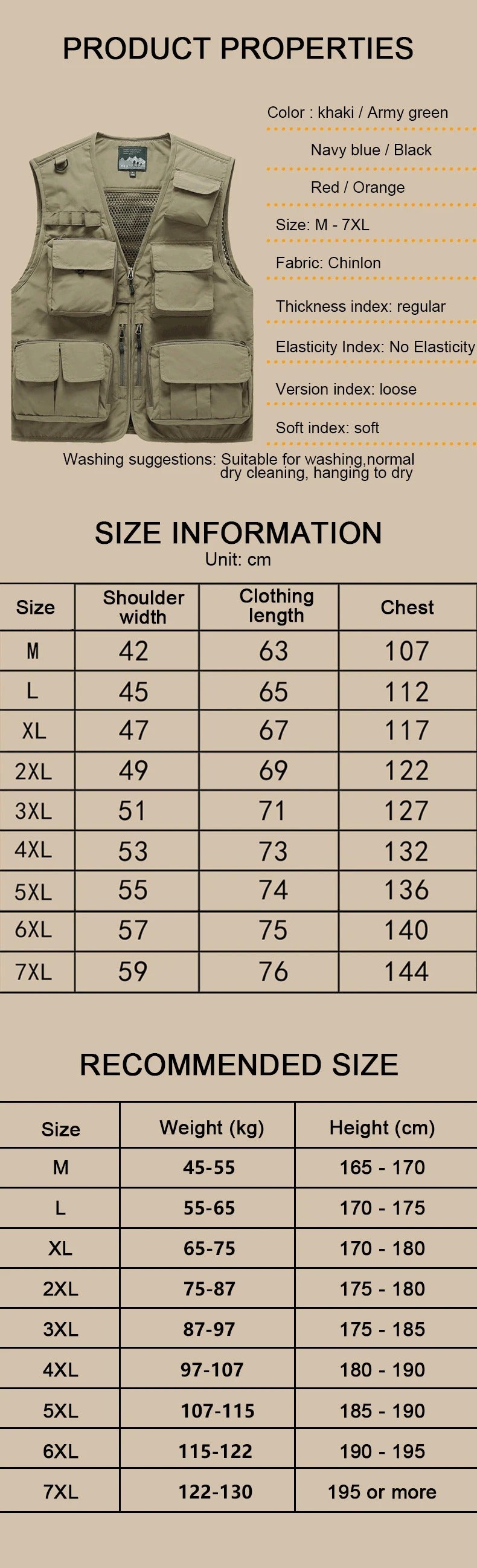 Gilet cargo multi-poches pour homme, pull de pêche pour escalade, camping, randonnée, été 