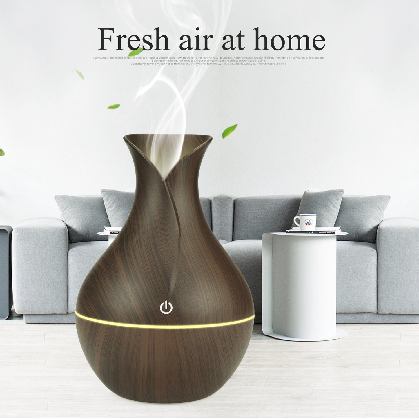 Smart Ultrasonic Humidifier Aromatherapy Silent Operation Timing & Light Fragrance Diffuser | YX-060