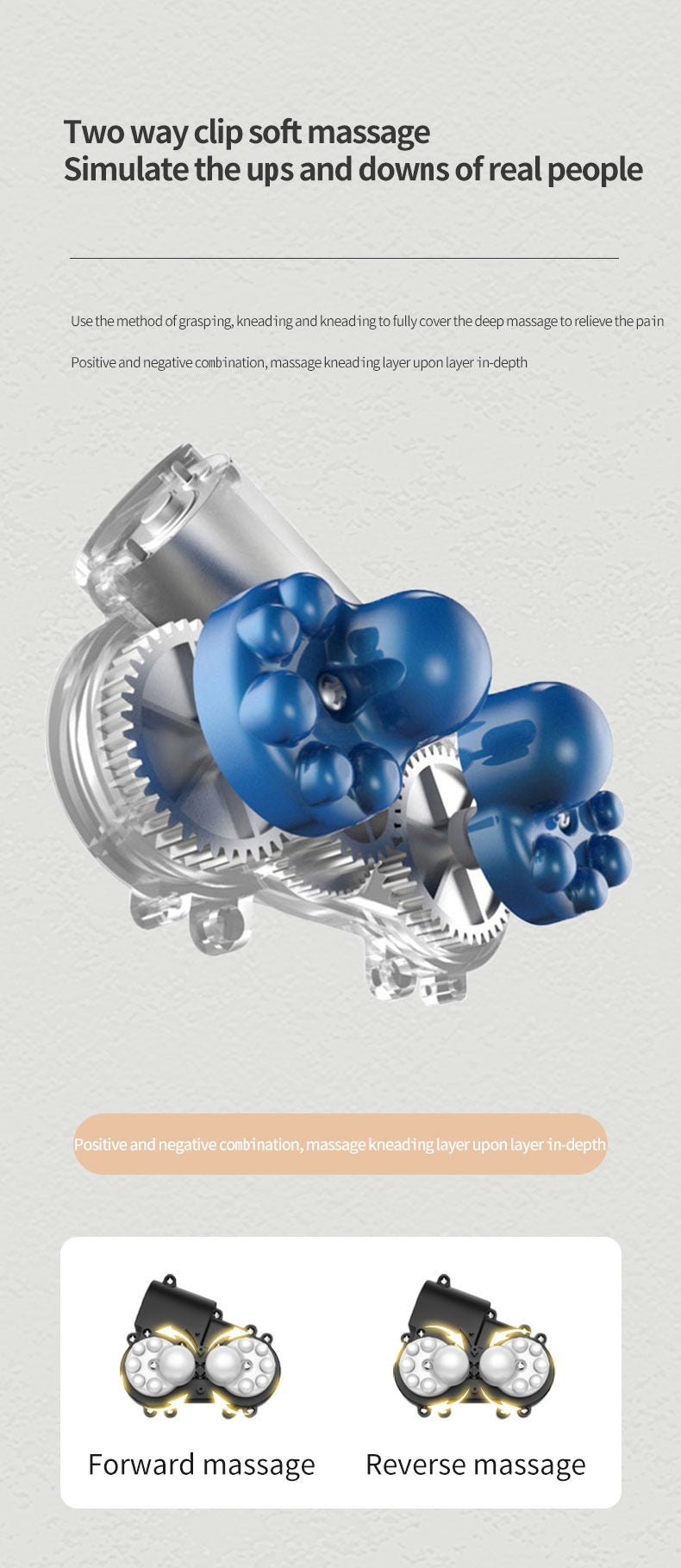 Electric Rechargeable Travel Pillow Relax Massager Heated Vibrating Soft Neck Massage