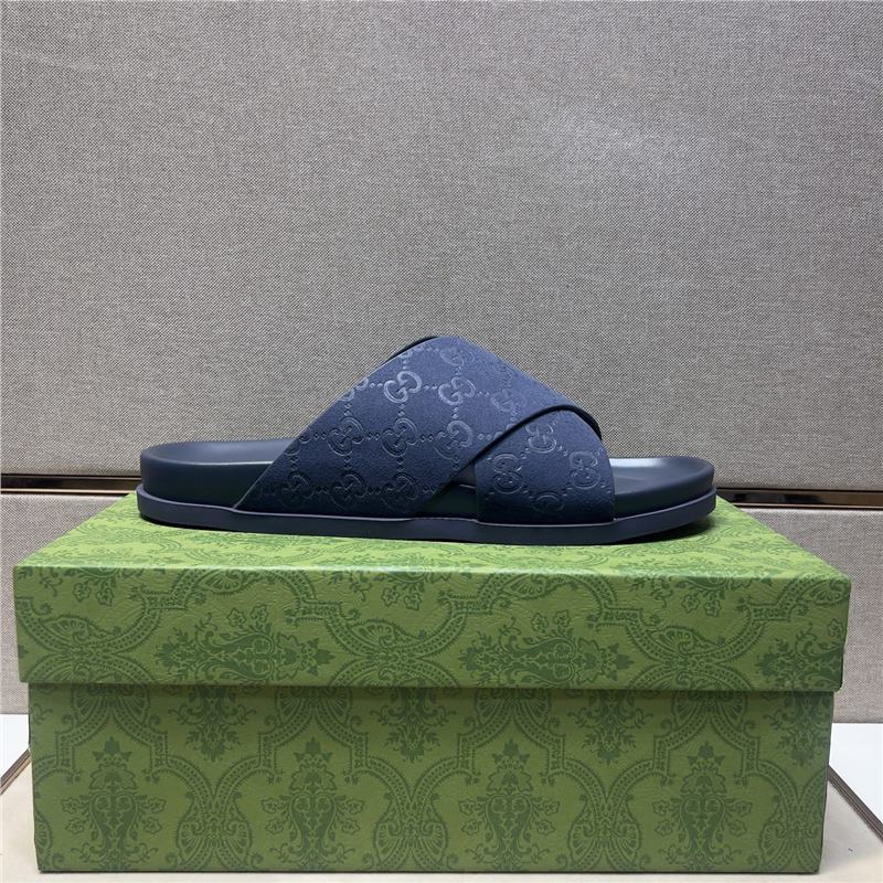 Men‘s Genuine Leather Slide Sandals | Summer Outdoor Casual Flip Flops | Anti-Slip Beach & Streetwear Sandals | 3001