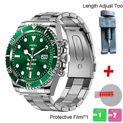 Men's Watch Steel Strap BT Call Smart Watch Rolex Style Business Sports Smart Watch | AW-12