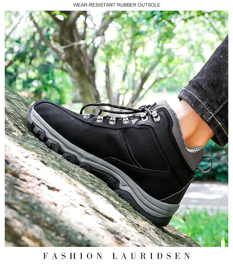 High Top Men Trekking Shoes Outdoor Waterproof Hiking Boots | B2024