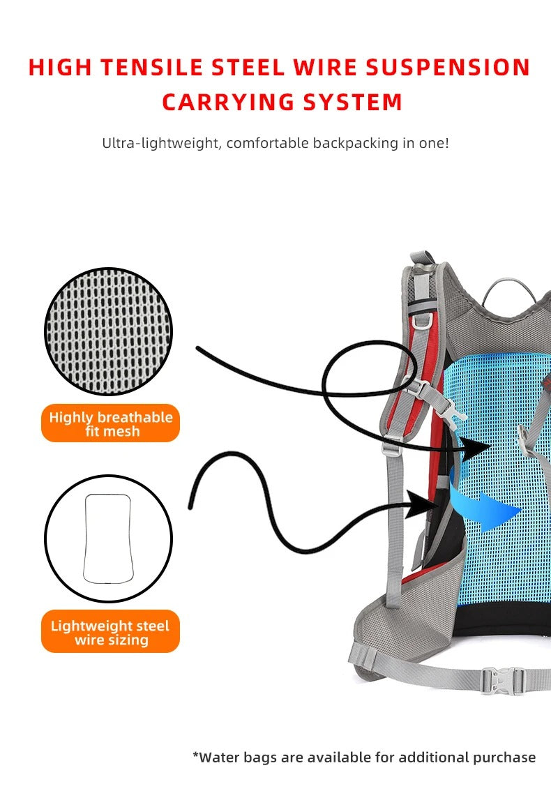 Unisex Small All-in-One Versatile Bag pack For Men & Women Hiking 25L | KA-2353