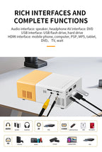 Mini Projector Compact HD Home Theater and Multimedia Device | YG300