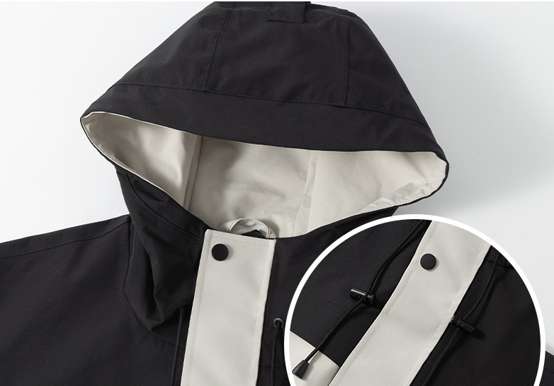 Senbo All-Weather 3-in-1 Waterproof Jacket | 5000mm Breathable Trekking Coat with Detachable Down Layer | Unisex Outdoor Protection | 8316