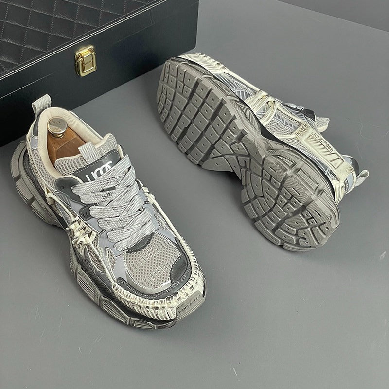 Men's Height-Increasing Breathable Casual Sports Shoes | Trendy Trainers Outdoor Sneakers