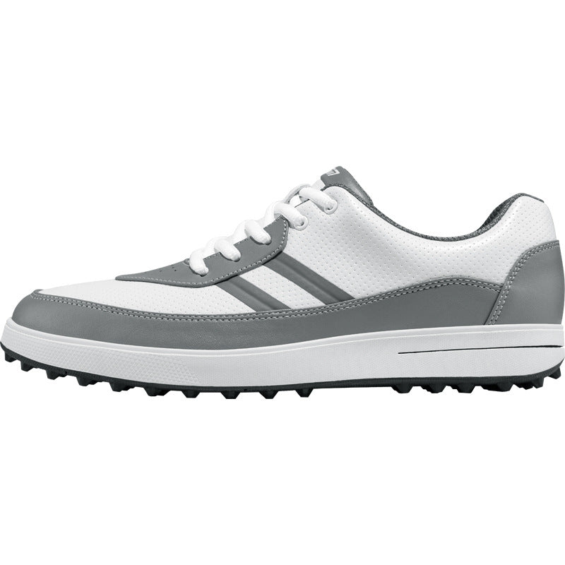 PGM Men's Waterproof Golf Shoes Spiked Athletic Sneakers All-Terrain Golf & Casual Footwear | XZ299