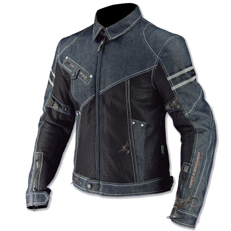 K006 Motorcycle Racing Suit | Mesh Street Bike Jacket for Summer Riding | Breathable Protective Gear for Men & Women