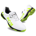 Premium PGM Men's Golf Shoes | Rotating Lace System | Waterproof & Breathable Anti-Slip Athletic Footwear