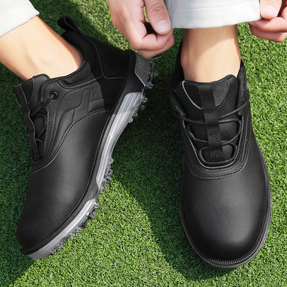 Men's & Women's Golf Shoes with Rotating Buckle | Waterproof Spike less Sneakers | Dedicated Golf & Casual Footwear | X13