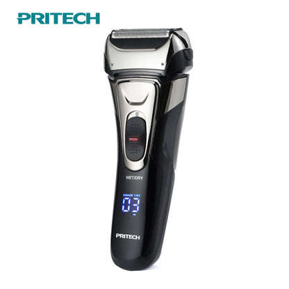 Triple Blade Electric Shaver for Men LCD Display IPX6 Waterproof USB Rechargeable Trimmer | RSM-1577