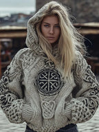 3D Digital Print Hooded Sweatshirt | Unisex Oversized Pullover