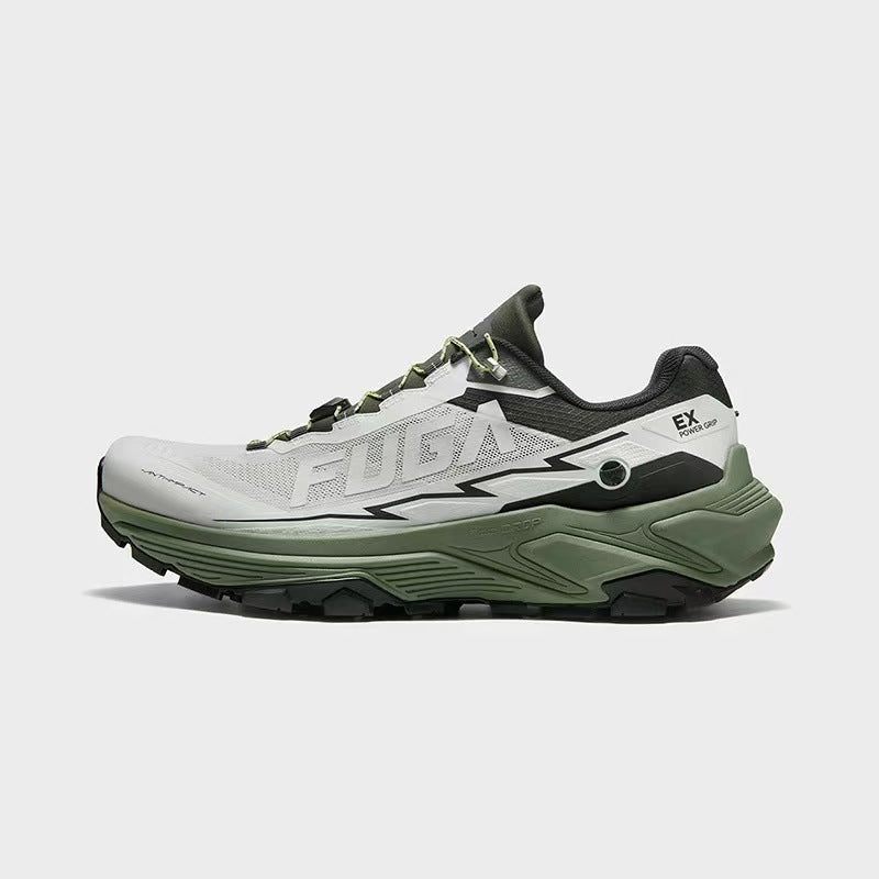 FUGA EX3 Trail Running Shoes Vibram Megagrip Outsole Breathable Water-Resistant Men's Hiking & Trail Runners Trainers