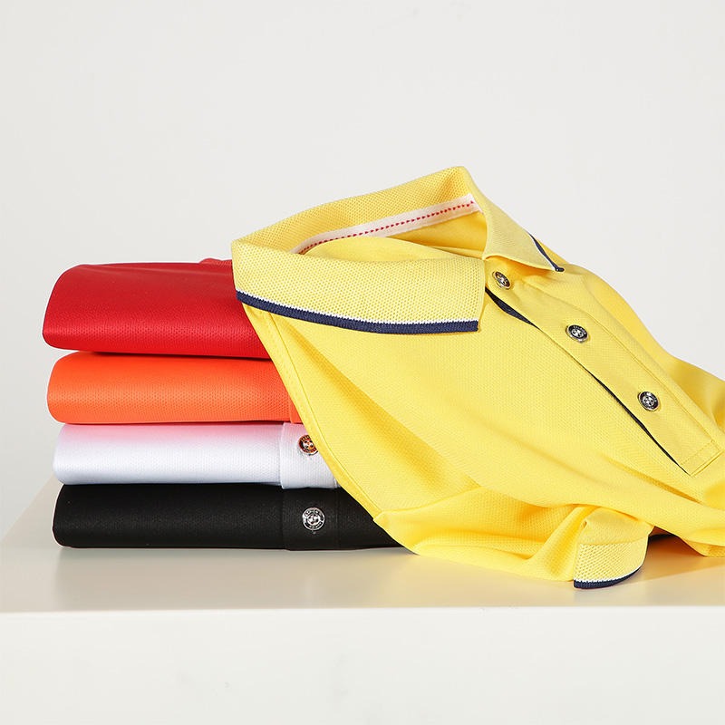 Men's Short-Sleeved Lapel Golf Polo Shirt Quick Dry & Embroidered Design T-Shirt | SG2316