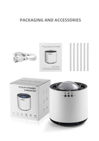 Newest Essential Oil Diffuser Humidifier Home Disco Ball Aromatherapy Diffuser with Cool Mist & LED Lights | 262