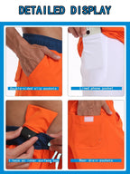 Men’s Quick-Dry Summer Beach Shorts Milk Silk Lined Swim Trunks for Men | 265SCTK